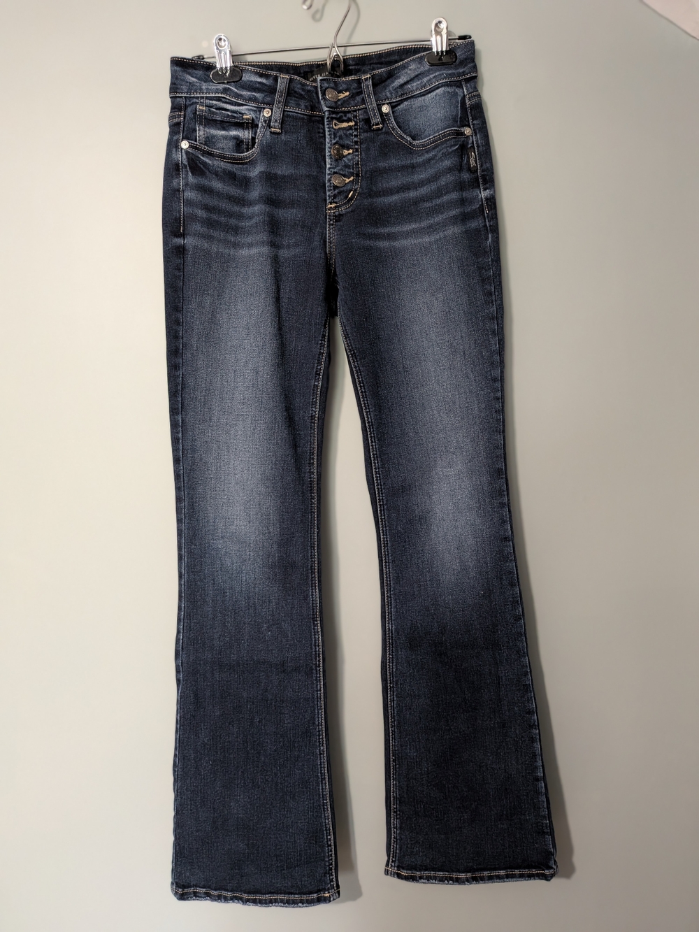 Silver Jeans Suki Bootcut Women's Dark Wash Jeans Western Chic